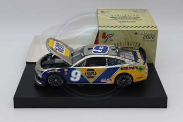 Chase Elliott 2022 NAPA Darlington Throwback 1:24 Color Chrome Nascar Diecast Chase Elliott, Nascar Diecast, 2022 Nascar Diecast, 1:24 Scale Diecast